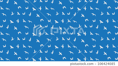 Flying birds seamless pattern Flying birds seamless pattern 106424085