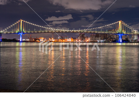 【東京】彩虹橋夜景，彩虹色點亮 106424840