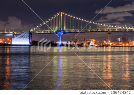 【東京】彩虹橋夜景，彩虹色點亮 106424842