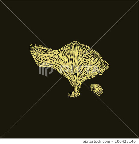 artwork map of Bali style creative design 106425146