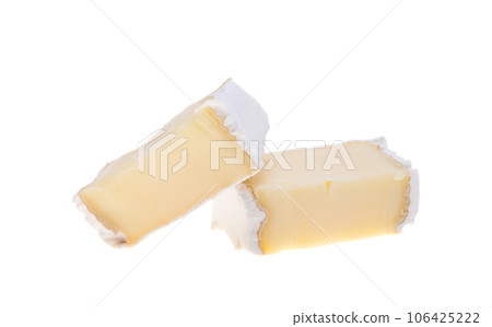 brie cheese isolated brie cheese isolated 106425222