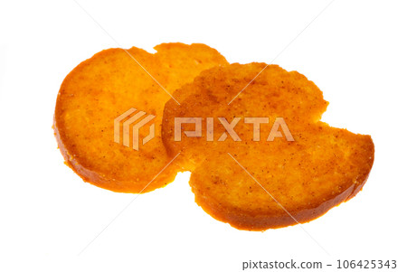 bread chips isolated bread chips isolated 106425343