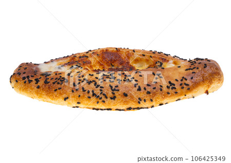 adjarian khachapuri isolated adjarian khachapuri isolated 106425349