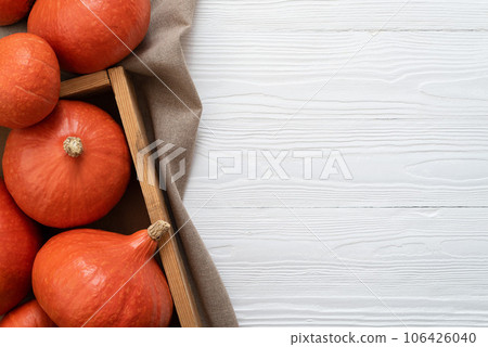 Harvest Orange pumpkin Red Kuri Harvest Orange pumpkin Red Kuri 106426040