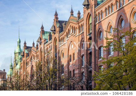 Speicherstadt district in Hamburg, Germany Speicherstadt district in Hamburg, Germany 106428186