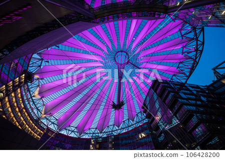 The Sony Center in Berlin, Germany 106428200