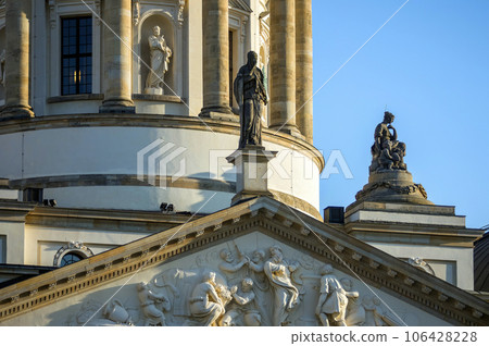 Neue Kirche on Gendarmenmarkt square in Berlin, Germany Neue Kirche on Gendarmenmarkt square in Berlin, Germany 106428228