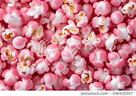 Pattern of pink pop corn Pattern of pink pop corn 106428507