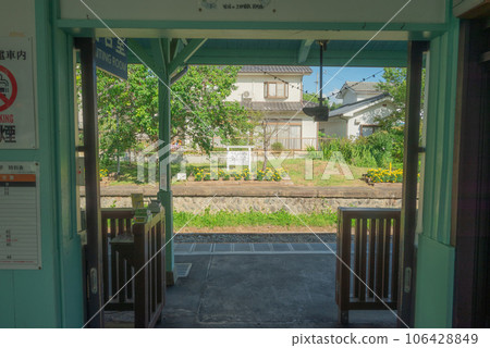 Scenery of Bessho Onsen Station [Summer] 106428849