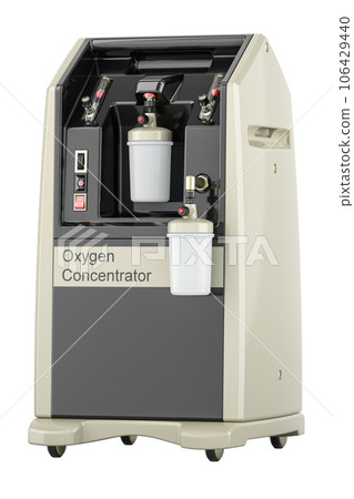 Medical Oxygen Concentrator, 3D rendering 106429440