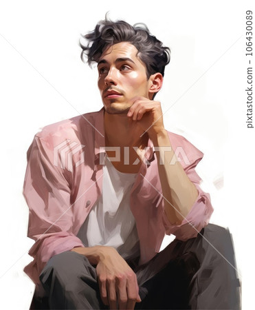 Portrait of a young man Portrait of a young man 106430089