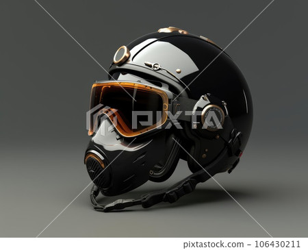 The biker helmet The biker helmet 106430211