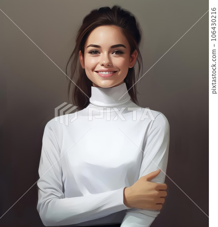 Potter of a beautiful young woman 106430216