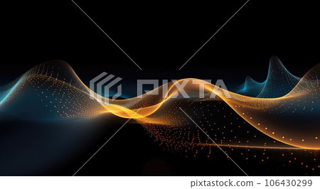 Illustration from abatract energy waves Illustration from abatract energy waves 106430299