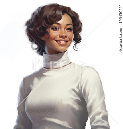 Potter of a beautiful young woman 106430365