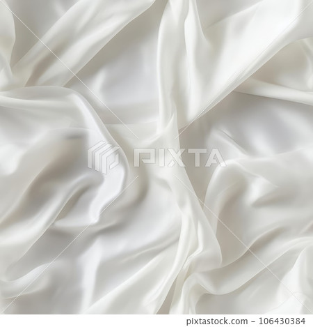 Seamless texture of white fabric 106430384