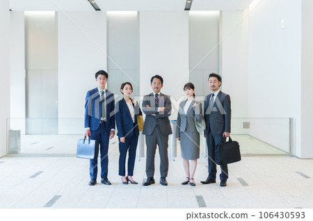 Portrait of a business person with a serious expression Portrait of a business person with a serious expression 106430593