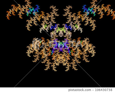 Imaginatory fractal abstract background Image 106430738