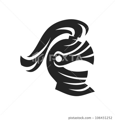 knight logo template Isolated. Brand Identity. Icon Abstract Vector graphic 106431252