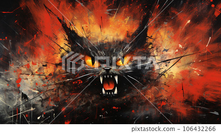 Fury Unleashed: Abstract Expression of Anger Fury Unleashed: Abstract Expression of Anger 106432266