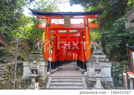 Kyoto Fushimi Inari Taisha Shrine Inari Okami Torii Senbon Torii Kyoto Fushimi Inari Taisha Shrine Inari Okami Torii Senbon Torii 106432587
