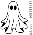cute halloween ghosts illustration 106433432