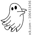 cute halloween ghosts illustration 106433436