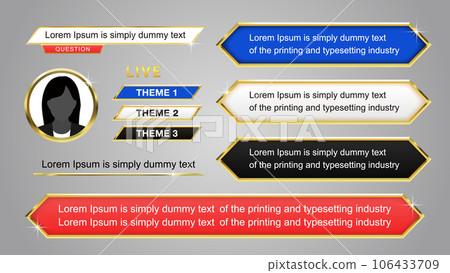 金框telop基礎包交付材料 106433709