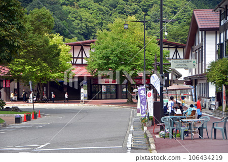 Scenery in front of Tateyama Station (Tateyama Town, Toyama Prefecture) 106434219