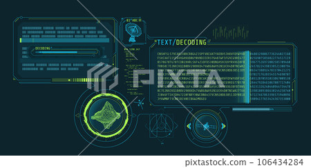 Decoding satellite and radio telescope data about an object. 106434284