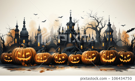 萬聖節 燈籠 南瓜燈 106434750