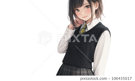 微笑的女學生（AI） 106435017