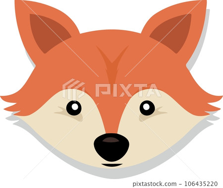 animal mammal fox orange fluffy animal mammal fox orange fluffy 106435220