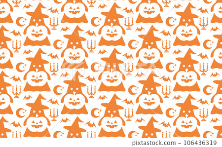Halloween cute seamless pattern 1 106436319