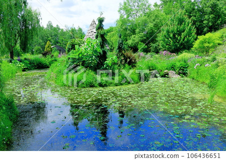 Hokkaido Travelogue June Ueno Farm Morning Garden Hokkaido Travelogue June Ueno Farm Morning Garden 106436651