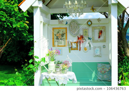 北海道遊記 六月上野農場 午後花園 106436763