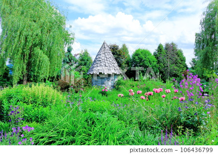 Hokkaido Travelogue Ueno Farm in June Afternoon Garden 106436799