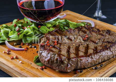 Beefsteak And Red Wine Beefsteak And Red Wine 106438086