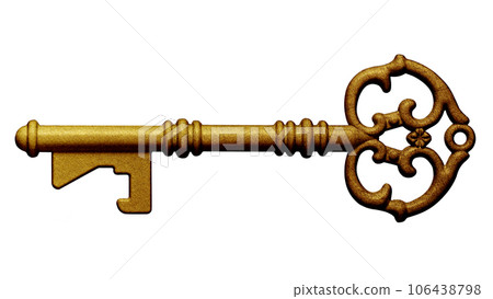 Antique key Antique key 106438798
