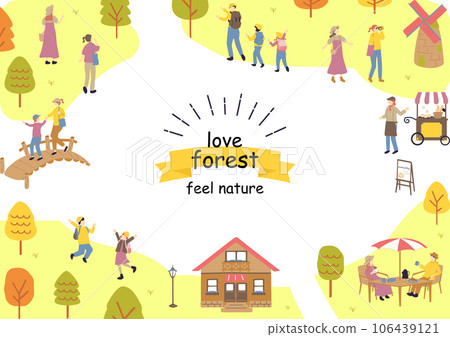 people enjoying nature 106439121