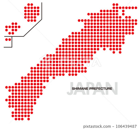 島根縣點圖 大點 島根縣點圖 大點 106439487