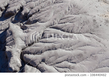 Aerial shot of erosion patterns 106440482