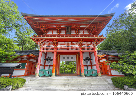 今宮神社塔門鮮綠季節（京都市北區四野今宮町） 106440660