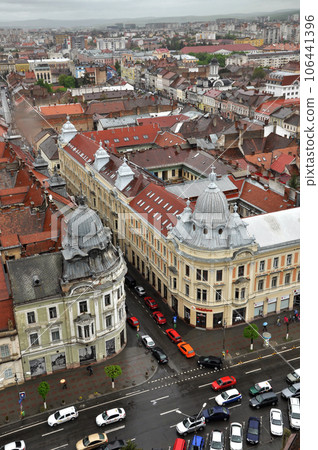 Cluj Napoca city top view. Romania Cluj Napoca city top view. Romania 106441396