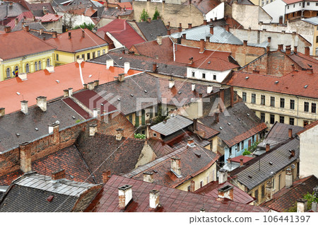 Cluj Napoca city top view. Romania Cluj Napoca city top view. Romania 106441397