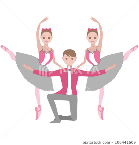 簡單舞者的插圖_芭蕾舞胡桃夾子_糖果之國_米利頓舞蹈的形象 簡單舞者的插圖_芭蕾舞胡桃夾子_糖果之國_米利頓舞蹈的形象 106441609