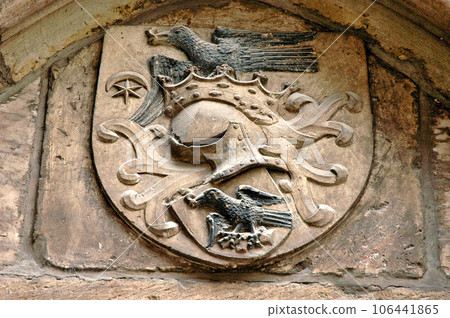 The medieval blazon of the Hunyadi (Corvin) royal family 106441865