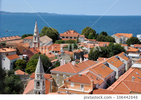 Zadar city, Mediterranean coast, Croatia 106442848