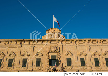 Flag of Malta. Valletta, Malta Flag of Malta. Valletta, Malta 106442930