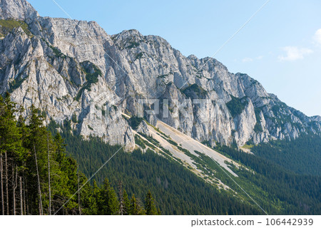 Limestone mountains. Southern Carpathians, Romania 106442939
